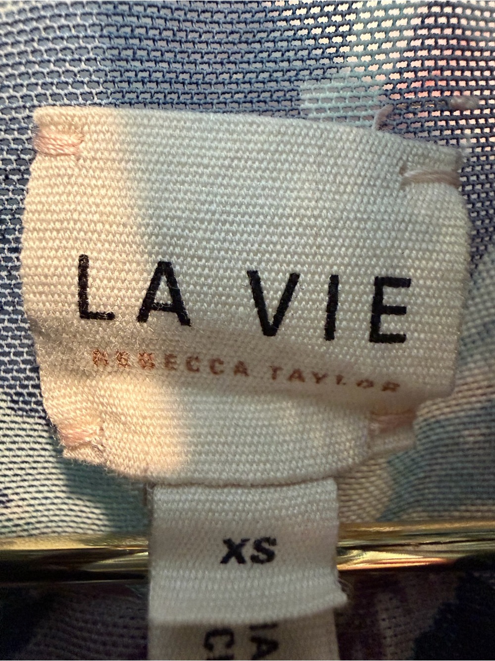 Rebecca Taylor La Vie Faded Garden Mesh Dress Size XS - Picture 9 of 9